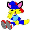 Alex the Fox in Cute Pose