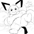 Sketch 412 - Pichu by WinickLim