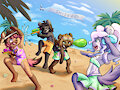 Seaside Shenanigans, Part II (Art by Chijeu) by TsunderePanda