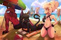 Summer by potatosheep
