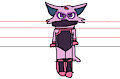 Anthro Espeon Pro Wrestler by jeremycrimson