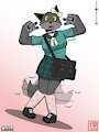 Wolf Girl 1 by AlvinDz