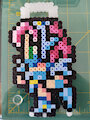 Lenna Tycoon Dragoon Perler by ryuuiaryuusei
