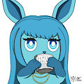 Myla Drinking Milk Pepsi by Jazovyx