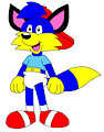 Alex the Fox Diaper Poses by CartoonFoxArt2002