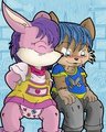 Old - Bunny Kiss by SarahVonSillykit
