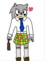 Sam's new outfit