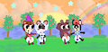 Summer Camp Island padded hangout by BurstClouds