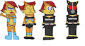 Sally Acorn Transforms Into Kamen Rider Black