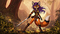 Alexis is on an adventure! by firefoxxe