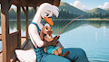 Relaxing fishing trip by Minibit