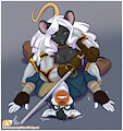 Mouse catches prey by antcow