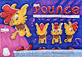 Meet Pounce! (My fursona) by AciedSpade