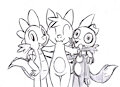 Cute trio by wolfram0