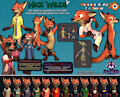 Nick Wilde 3D Model 🦊REMAKE🦊 by RasterRaccoon