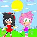 Amy x Me change the clothes by Sarangok79