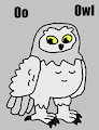 O is for Owl #3 (My Version) - Snowy Owl (Hailey's On It!)