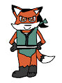 Kung Fu Vixen In Green Gi
