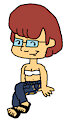 Velma Dinkley in Bra, Jeans and Sandals by CaribbeanForever1