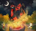 BONFIRE DANCE by MAPACHEROKEE