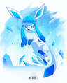 Lovely Glaceon 2025 [fanart] by DudeRedBlue