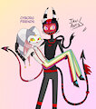 We are cyborg friends :D ! by JavithecyborgGX20