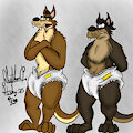 2 Coyotes by RhythmCHusky94