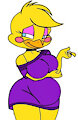Toy Chica's Cute Round Belly and Body Pose by MatthewFox02