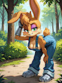 Bunnie In The Woods~ by Foxknightyouko