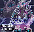 [ADOPTABLE] / Protogen BlazeWolf by Sheecktor