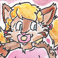 Cute Charlotte Watercolor Icon by Friar