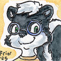 Cute Score Chaser Watercolor Icon by Friar