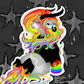 Pride pony by FurrFurr