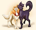 Belfort And Lupin - Fanart by MyNebulaArts