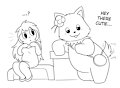Komugi and Tiramy Thank You by Nishi