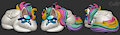 Little buns - Rainbow Galaxy by SunnyWay