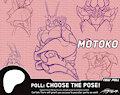 [Poll] Choose the Pose: EREBUS-03 MOTOKO by aFurreak