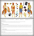 Kanix, the Star That Unnames Model Sheet by codyf0xx
