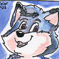Cute Jeffy Watercolor Icon
