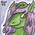 Cute AmyFever Watercolor Icon