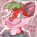 Cute Berry Watercolor Icon
