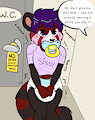 [C] Potty dance 1 by UniaMoon
