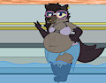Poolside Pal :3 by KinkDungeon38