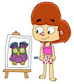 Ollie Allen Shows a Picture of Chattermax by ToonDisneyXD2009