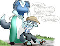 Fordy Learns to rollerskate by Daaberlicious