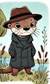 Country otter by lakelandpony