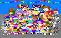 Freddy Fox and his Friends at the Party by CartoonFoxArt2002