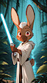 Youngling bunny by Minibit