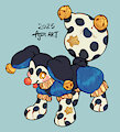 Silly Star Pup Pillowing by Flipside