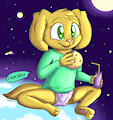 Diana Loves Space by ConejoBlanco